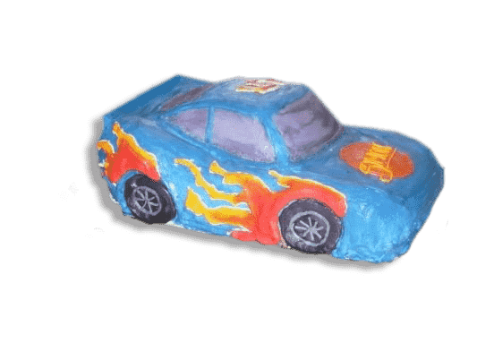 racing car cake