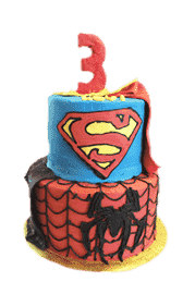 spiderman cake